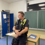 Polizei zu Besuch in Klasse 5